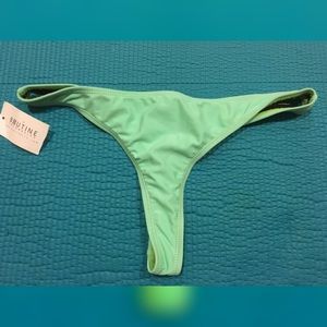 BoutineLA seafoam green classic bikini bottoms